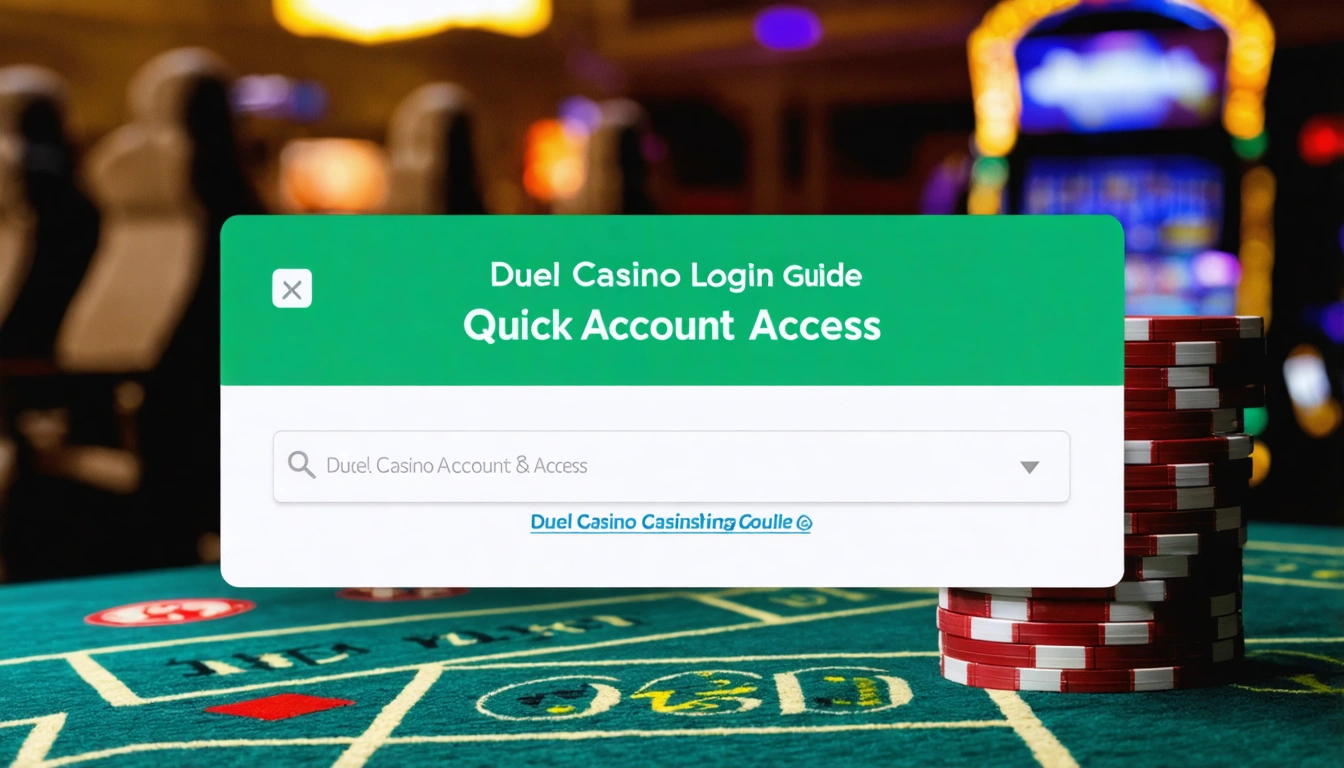 Duel Casino Login Guide Quick Account Access