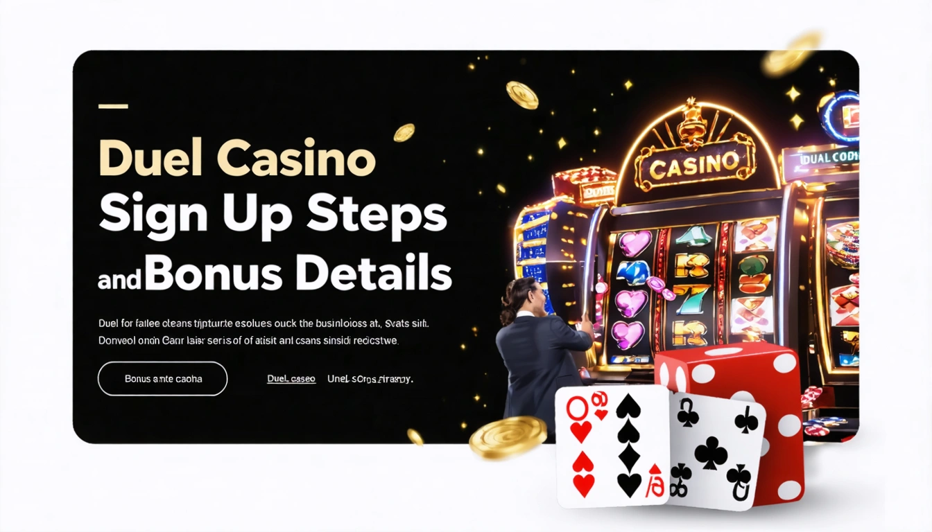 Duel Casino Sign Up Steps and Bonus Details